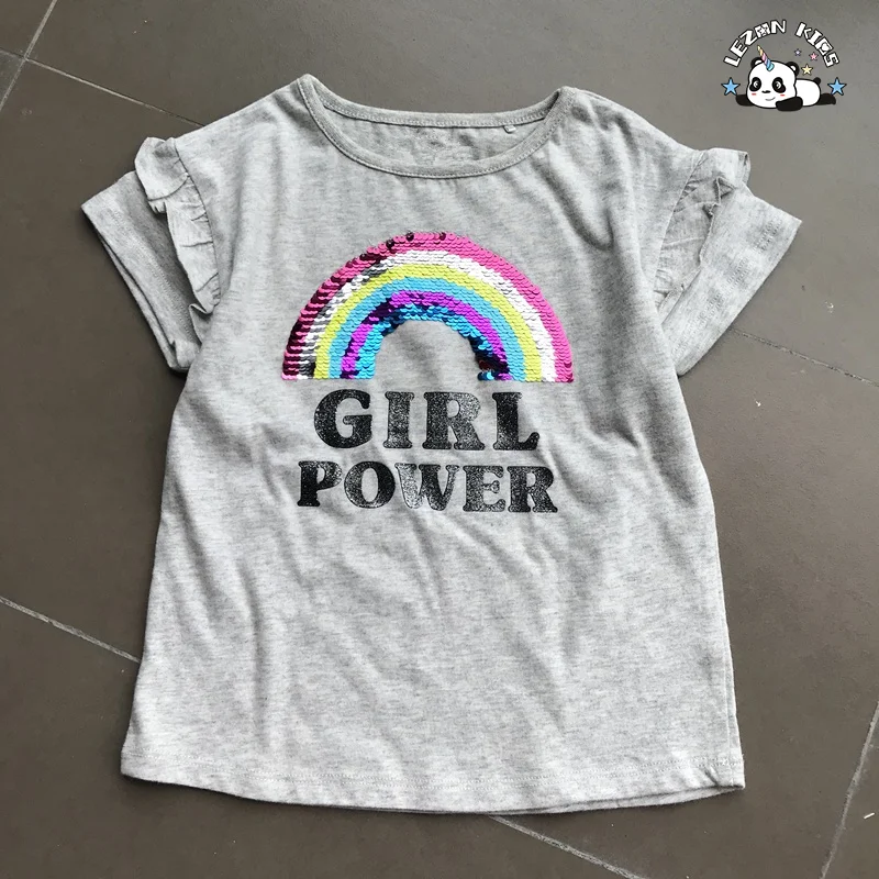 LEZONKIDS - Vestido infantil com lantejoulas de morango, manga bufante e tule rosa para meninas 2020